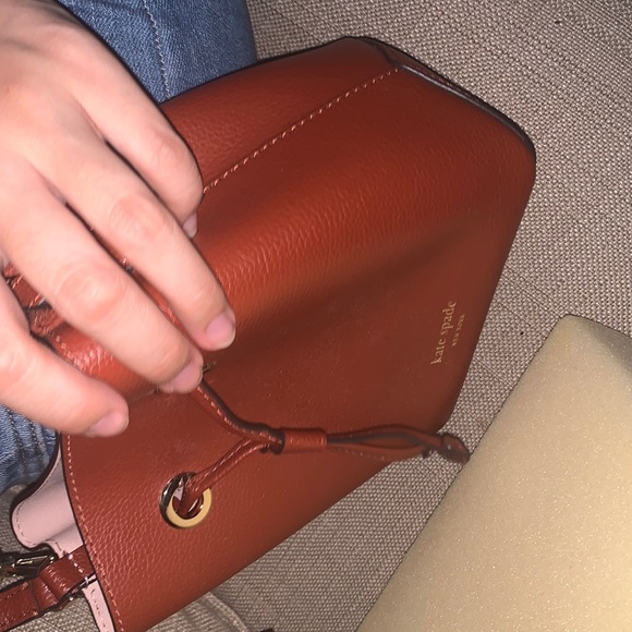 Kate Spade Fall Color Leather mini tote 50% off - Picture 8 of 10